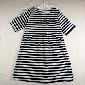 NWT Compania Fantastica Striped Cotton Dress French Girl Coastal Mod